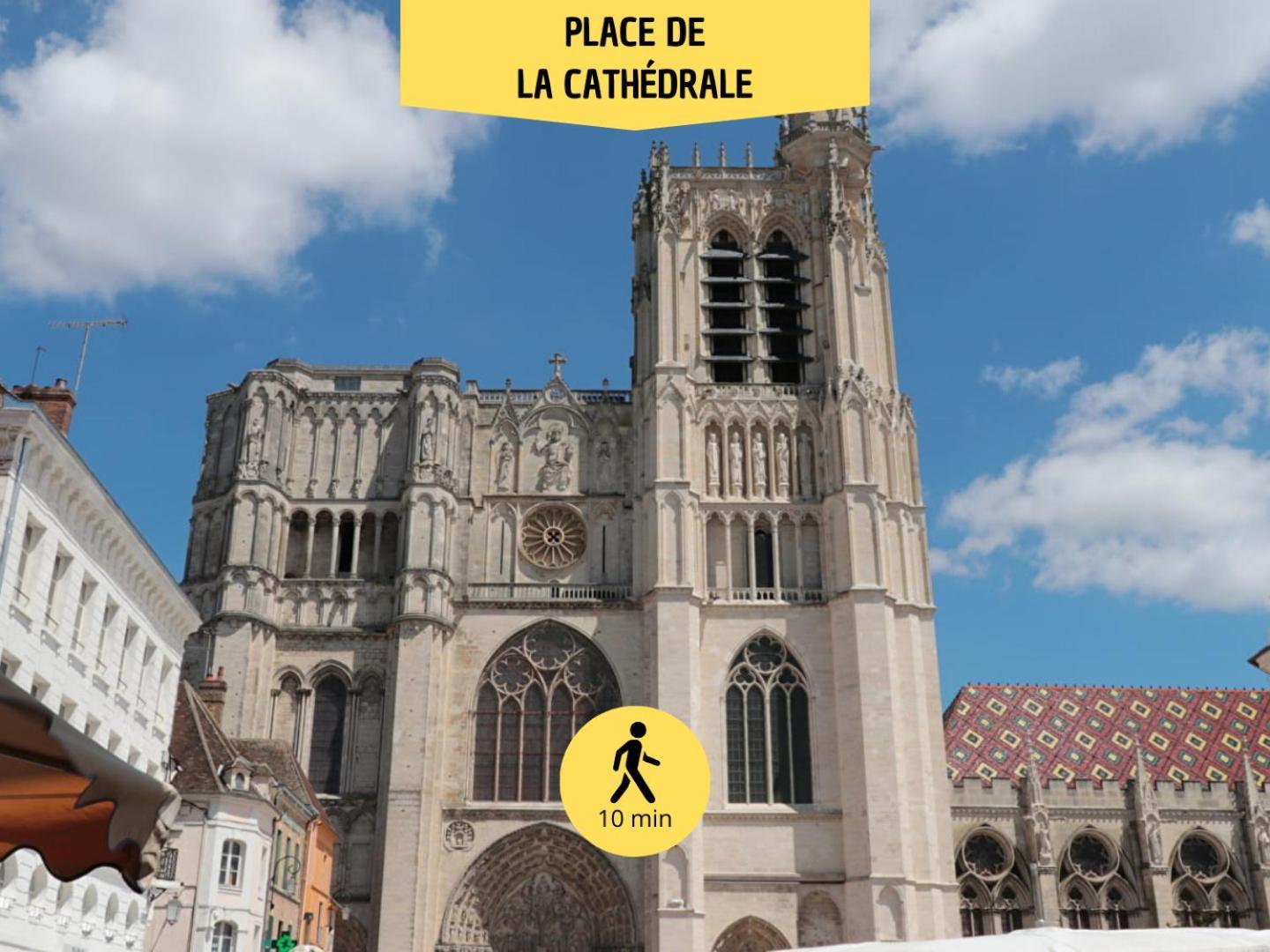 Le Subtil - Best Keys - Elegance & Confort - 2 Chambres Separees - Lit Queen Size - Smart Tv Netflix - Entre Gare & Centre Ville - A 1H De Paris - Wifi Fibre - Check-In Autonome Sens Εξωτερικό φωτογραφία